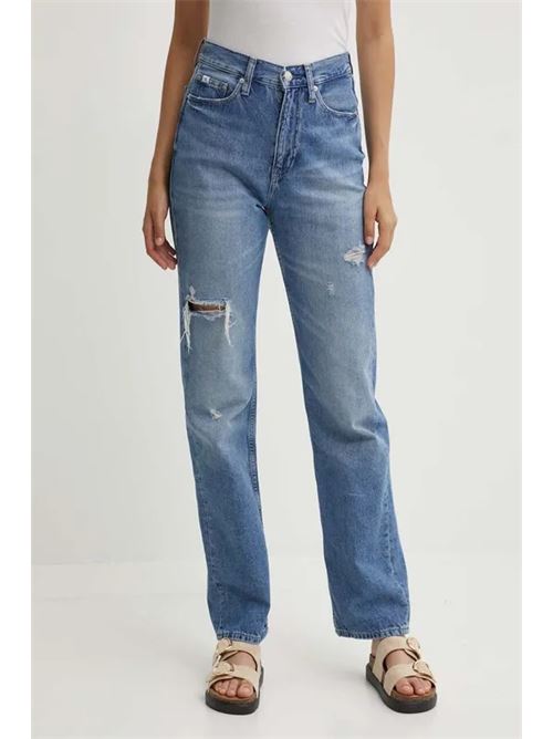 high rise straight CALVIN KLEIN JEANS | J20J2238881AA